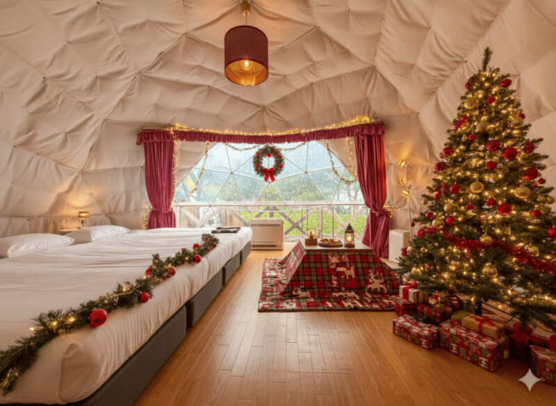 【10/8予約開始】Xmasデコレーションルームプランのお部屋を追加でご用意いたしました🎄✨